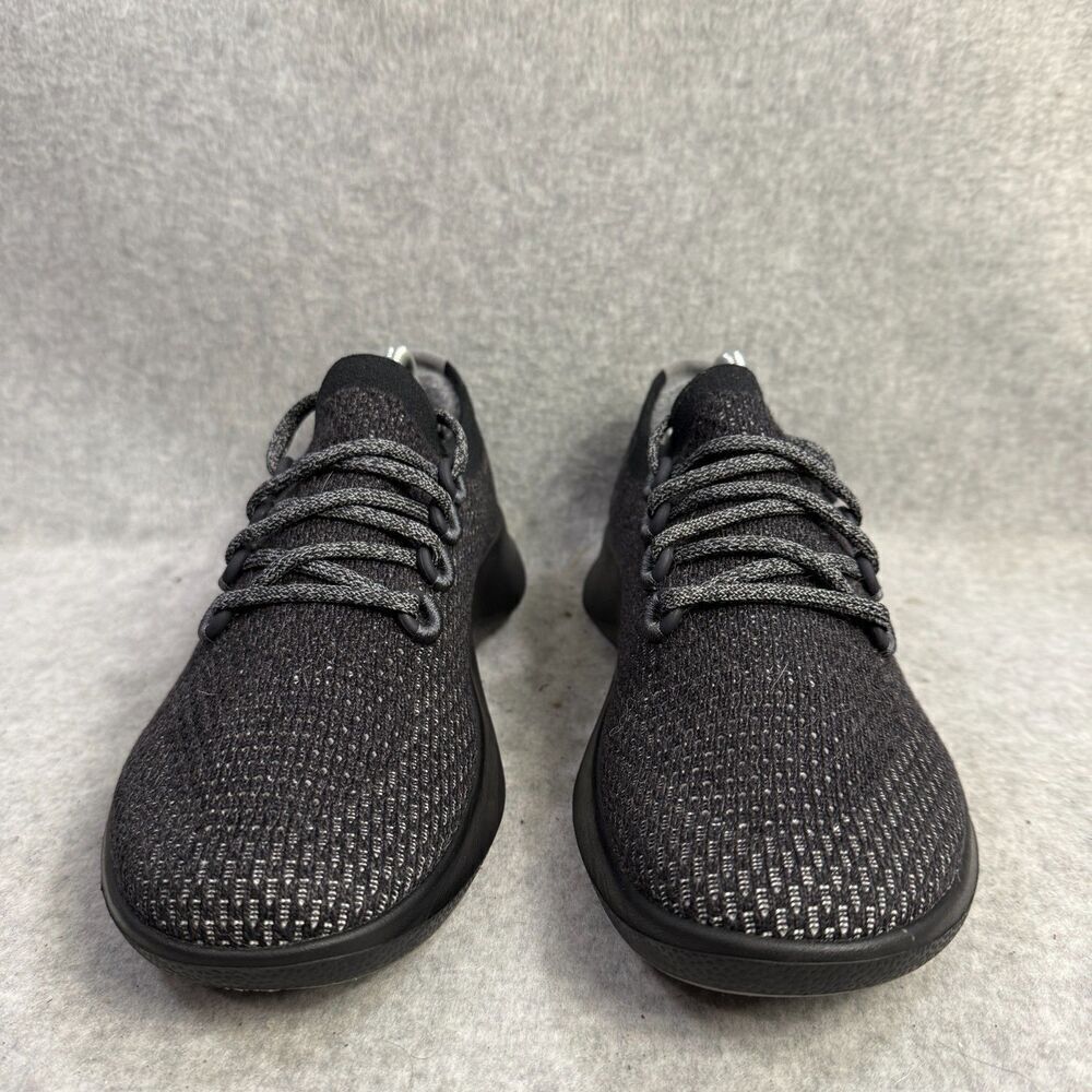 Allbird Shoes Womens Size 8 Tree Dasher TD Black Knit Athletic Running Sneakers - Picture 2 of 9